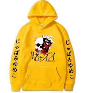 Gambling Abyss Kakegurui printed loose hoodies B