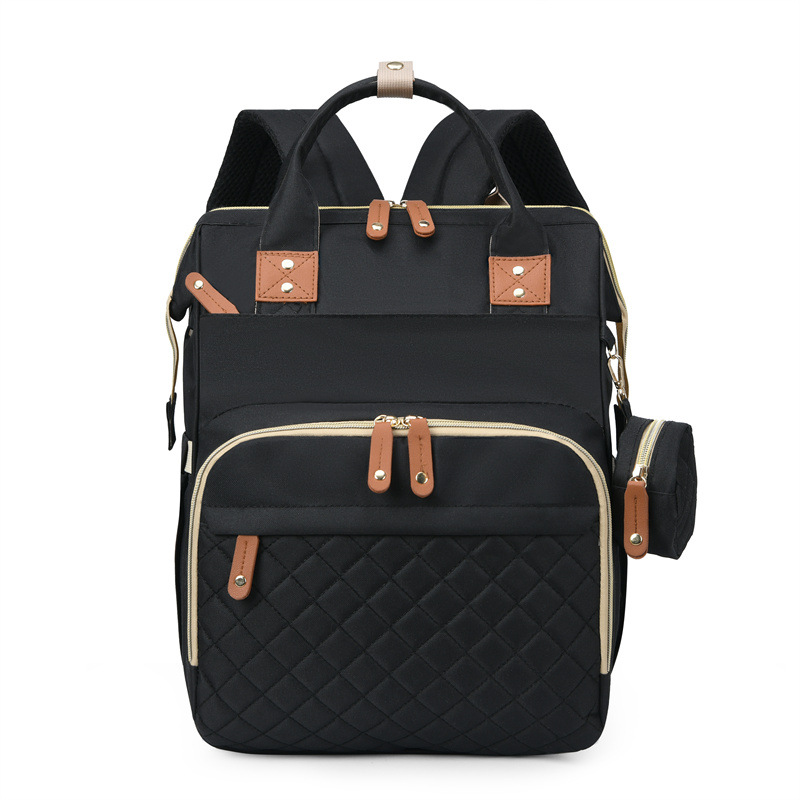 Cross-border integrated bed bag mommy bag multifunctional mother and baby bag fashionable large-capacity portable ladies mommy bag - Image 14