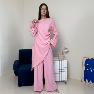 2025 Long Top and Pants Two-Piece Set LR1105