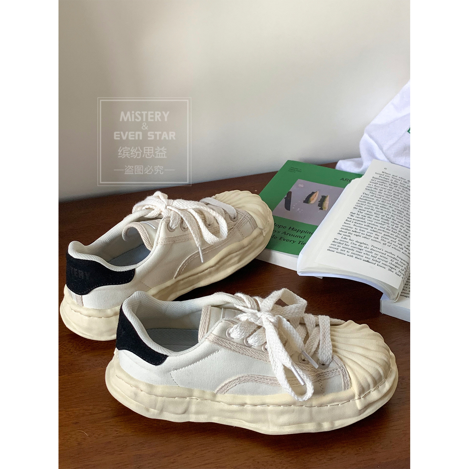 Women's Shell-Toe Canvas Sneakers - Image 9