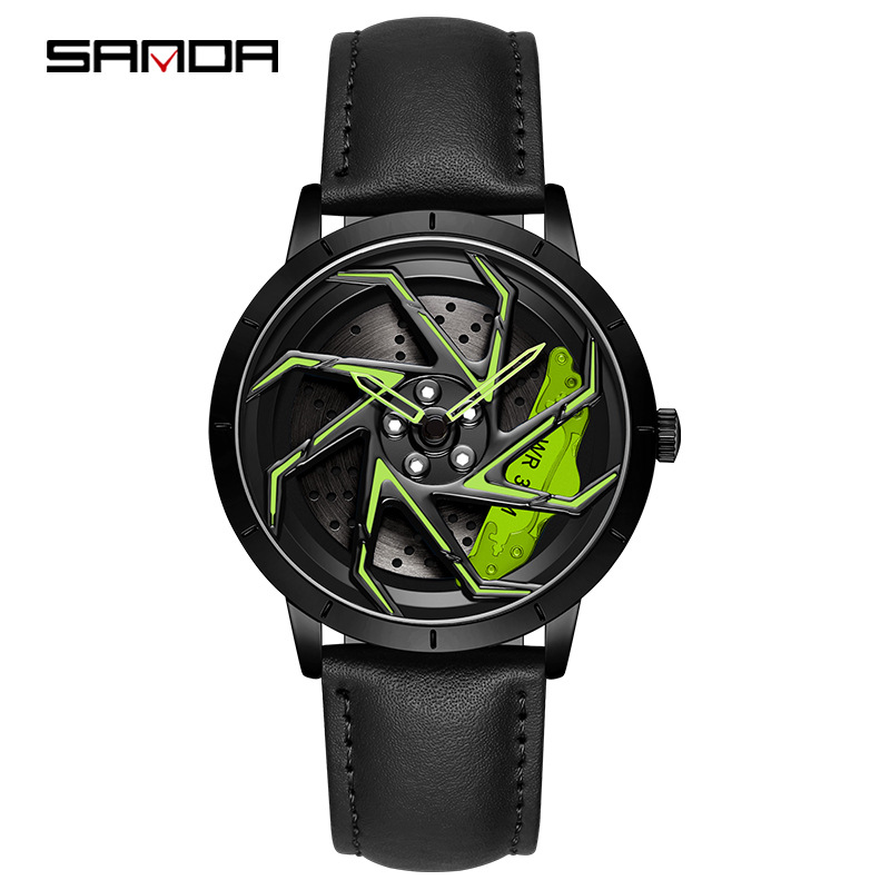 Sanda new 1088 mesh strap youth personality fashion trend waterproof student male quartz watch factory wholesale - Image 22