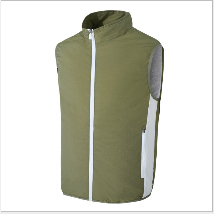 Fan suits for summer, multiple air conditioning suits, high-tech large fans for cooling, camouflage construction site fishing vests for men, cross-border supply - Image 15