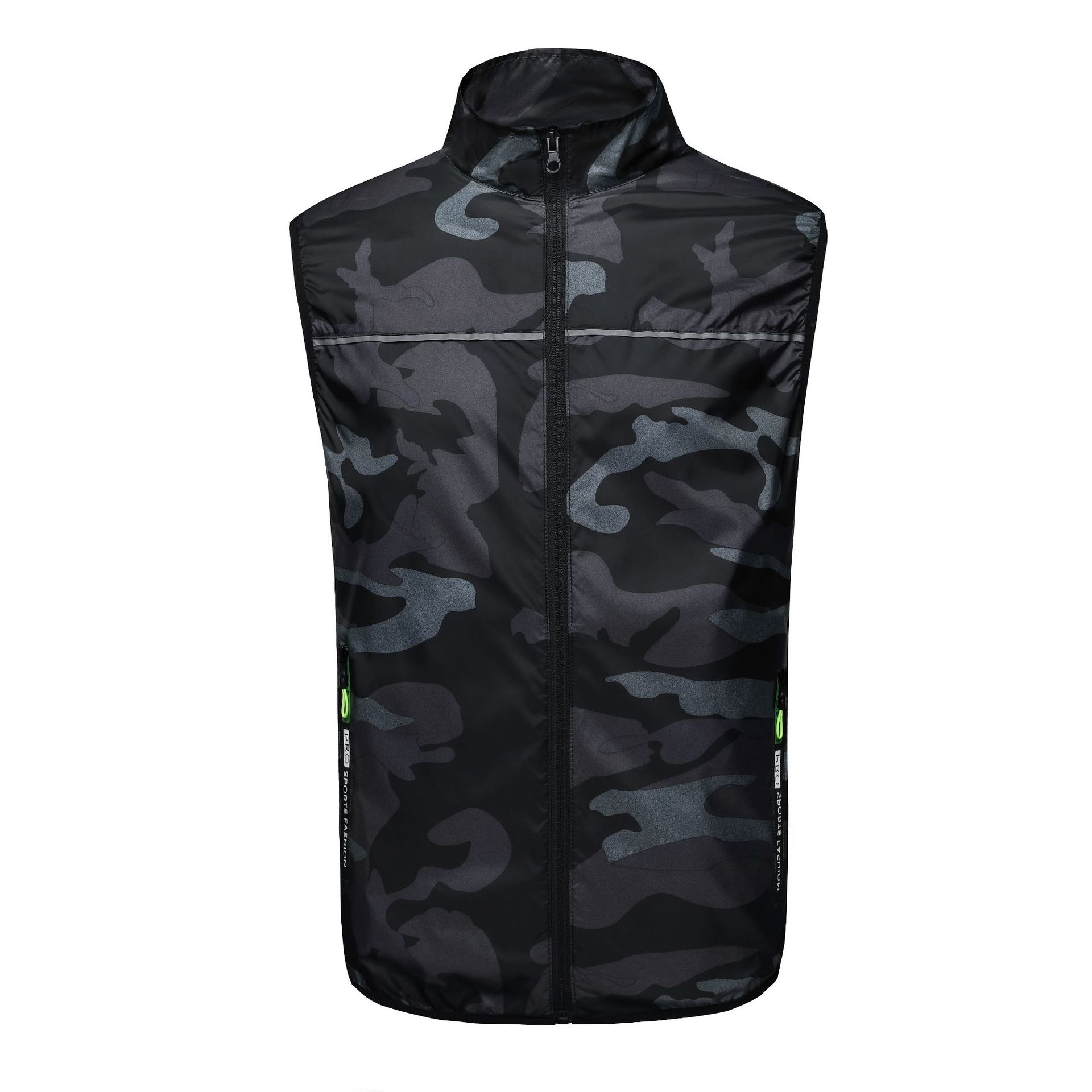 Fan suits for summer, multiple air conditioning suits, high-tech large fans for cooling, camouflage construction site fishing vests for men, cross-border supply - Image 11