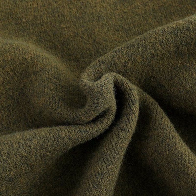 New men's knitted cardigan for autumn and winter, trendy brand, solid color, simple and stylish, thick and designed, youthful sweater coat. - Image 4