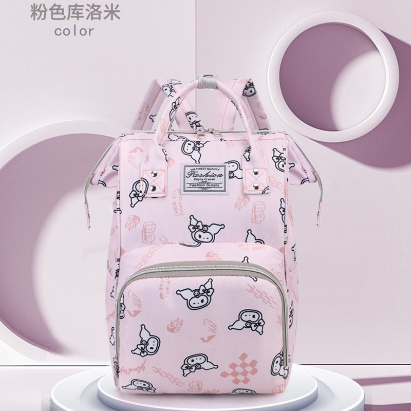 15 color printing mommy bag new fashion mother and baby bag for mom to go out and take the baby large capacity mommy bag gift list - Image 18