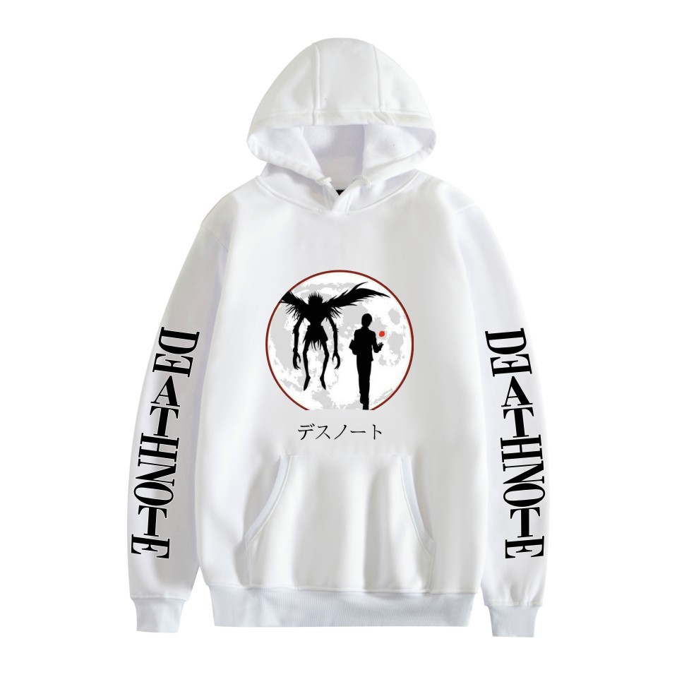 Death Note Hoodie Sweatshirt Pocket Velvet Loose Sweatshirt Winter fo man and women - Image 8