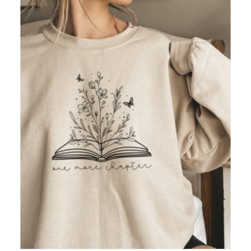 Foreign trade cross-border new style round neck printed sweatshirt European and American fashion popular women's casual sports loose round neck sweatshirt - Image 4