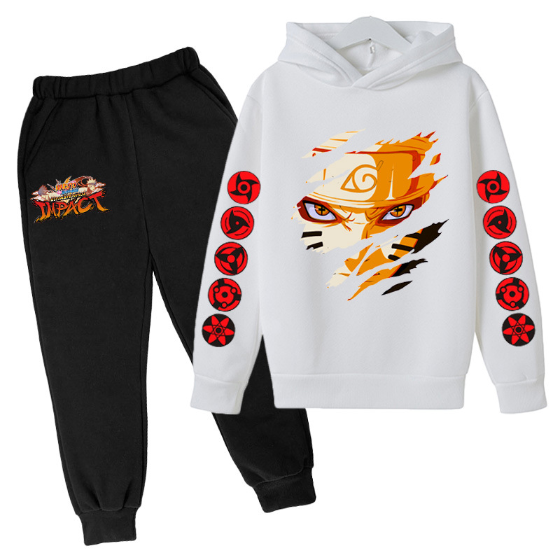Naruto Printed - Children's Hoodie Sets -suit - Image 13