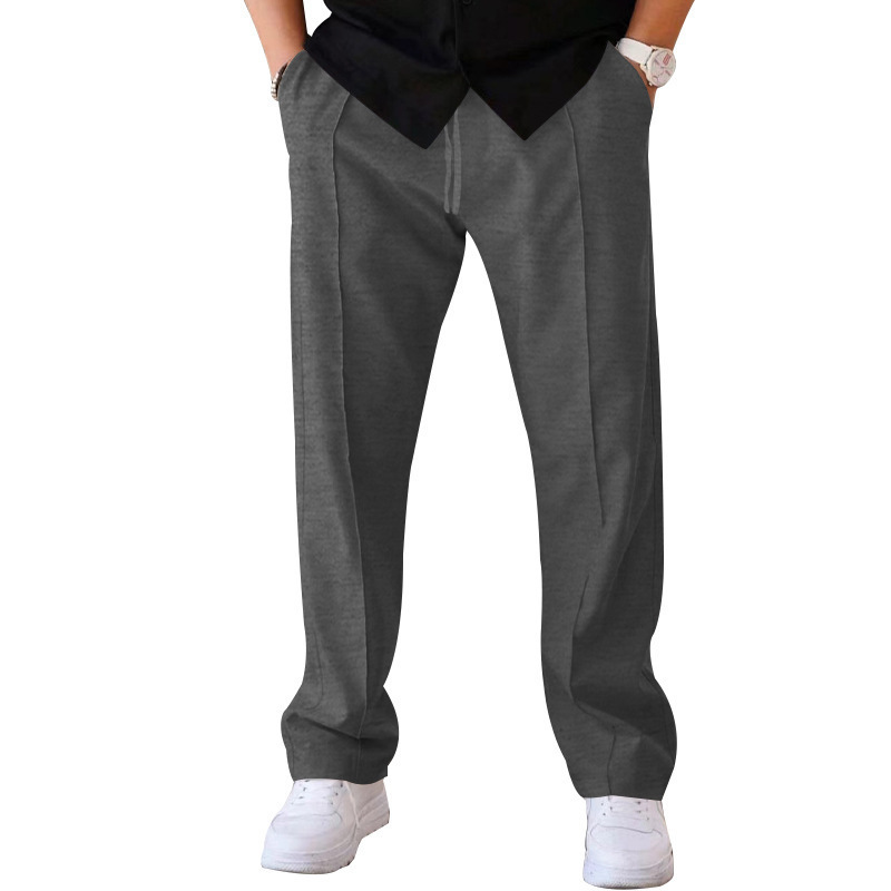 2025 new cross-border trousers men's spring and summer loose straight sports casual trousers American oversize trousers - Image 15