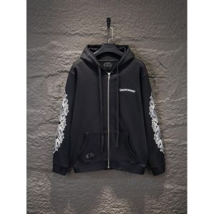 American streetwear brand classic letter logo print couple jacket hooded sweatshirt unisex casual and versatile