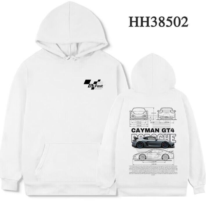 StreetcarHoodiePrintsMen Car Print Trendy Hoodie Loose Casual Versatile Hoodie - Image 8