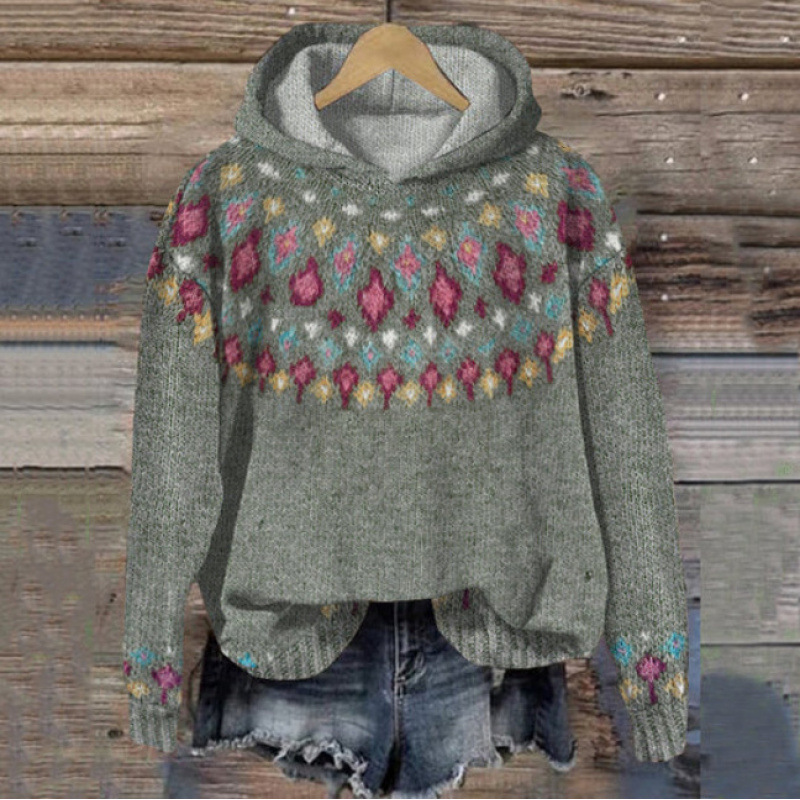 2024 Autumn Women's Cross-Border 3D Sweatshirt, Popular Digital Print Hoodie, Hot Selling Outerwear - Image 2