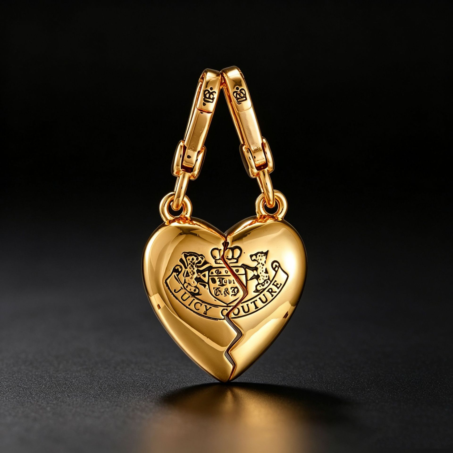 Personalized smooth textured letter and heart pattern pendant, unisex, versatile heart-shaped clavicle chain. - Image 6