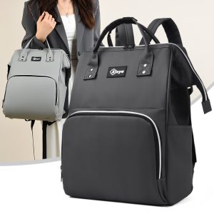Mommy bag waterproof simple ladies backpack can hang baby stroller when going out multifunctional mother and baby bag gift list