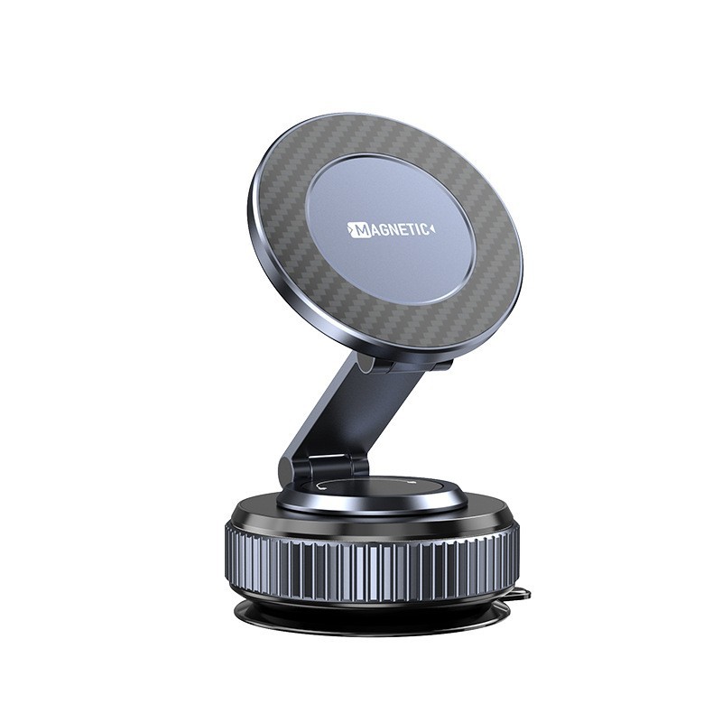 Factory direct sales of vacuum adsorption car magnetic phone holder, rotatable and foldable center console car navigation holder. - Image 6
