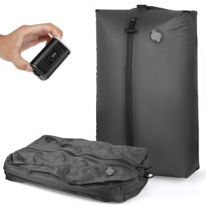 Vacuum compression bags (TPU) provide airtight packing and organization for luggage, dormitories, home storage, and travel; also helps expand suitcase capacity.