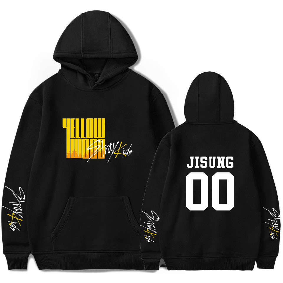 Amazon cross-border new Korean group tour around the men's and women's loose spring and autumn hooded sweater one piece on behalf of - Image 20