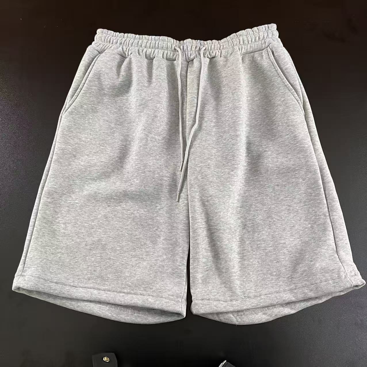 Men's cross-border minimalist casual sports pants, loose wide-leg five-point pants, Korean style commuter shorts, in stock. - Image 7