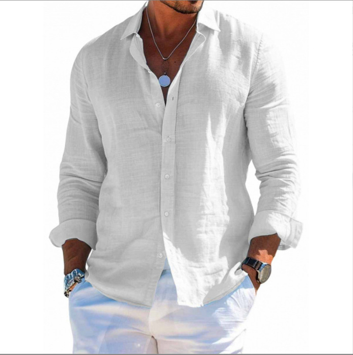 Hawaiian 3D Print Shirt, Amazon Independent Store Bestseller, Lapel Beach Long-Sleeve Shirt - Image 16
