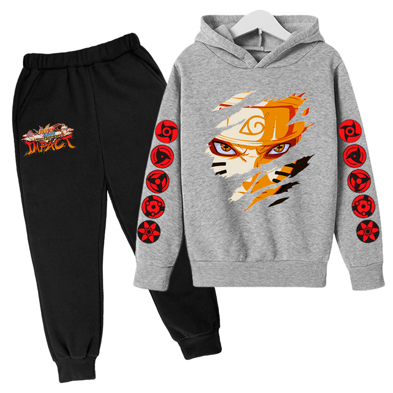 Naruto Printed - Children's Hoodie Sets -suit - Image 12