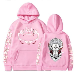 Grappige Jujutsu Kaisen Lange Mouwen Casual Sweaters Cool Anime Ryomen Sukuna Gedrukt Mannen Vrouwen Harajuku Sweatshirt Kleding Sudaderas