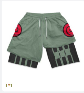 Dragon Ball series shorts 3D digital printing adult double-layer beach shorts Amazon cross-border e-commerce hot-selling factory - Image 15