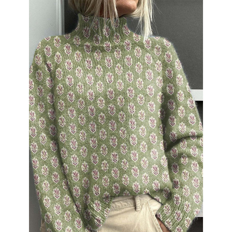 New Christmas Abstract Print Casual Cape Cardigan Sweater for Foreign Trade and Cross-Border - Image 25