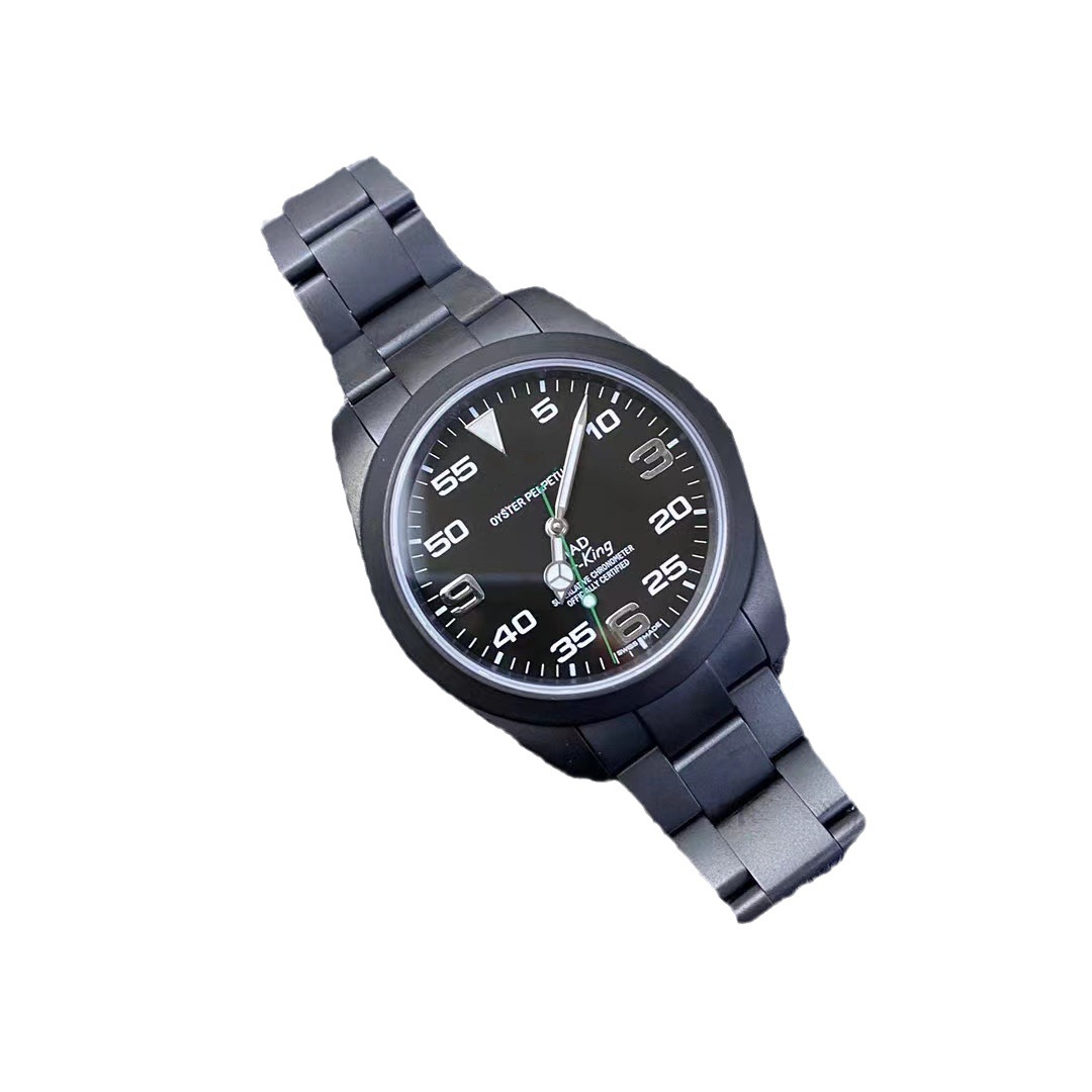 Rolex Airmaster Series Watch Super Luminous Business Waterproof Steel Strap Men's Watch Fully Automatic Mechanical Watch - Image 5