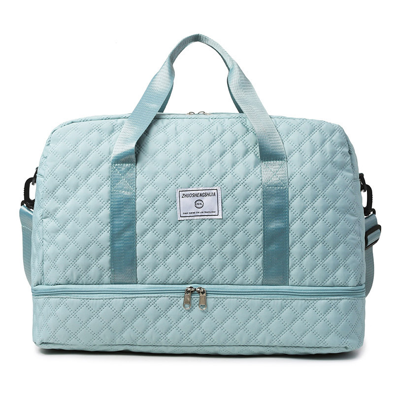 Large-capacity sports bag, cross-border tote gym bag, independent shoe compartment, short-distance travel bag with wet and dry separation. - Image 10