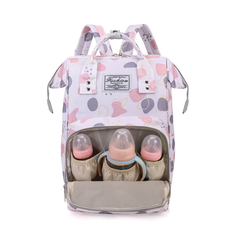 15 color printing mommy bag new fashion mother and baby bag for mom to go out and take the baby large capacity mommy bag gift list - Image 2