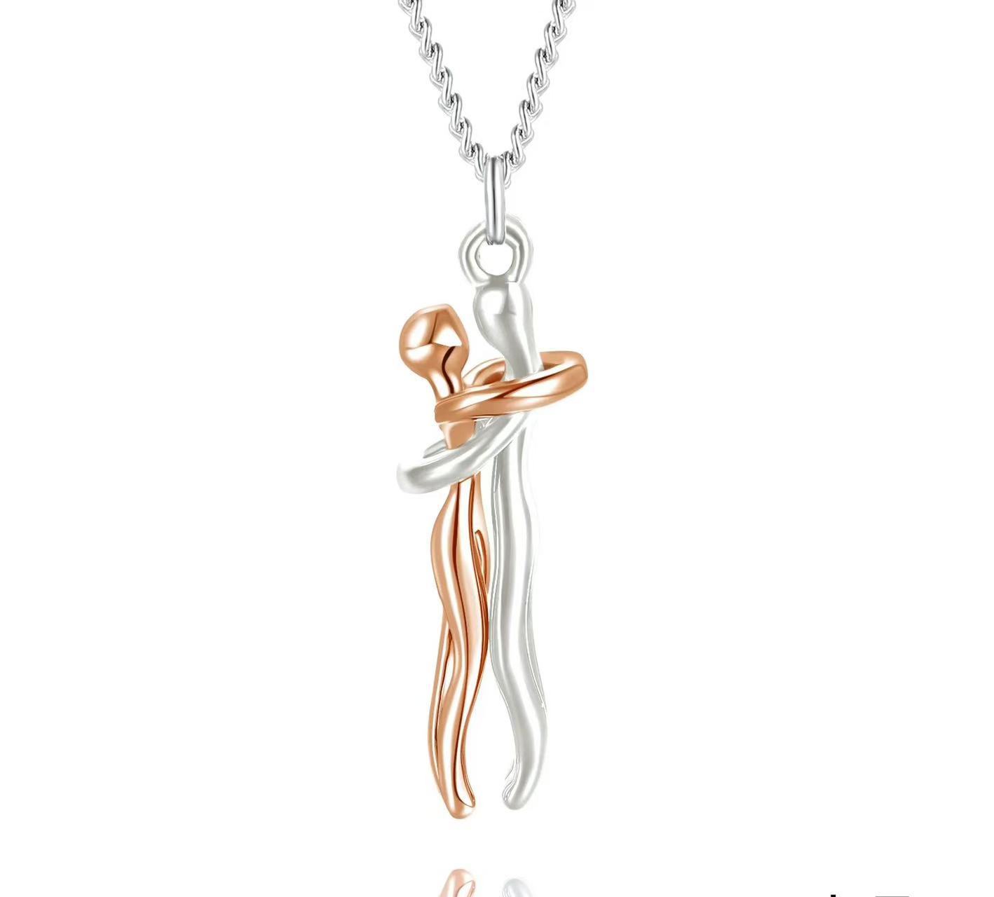 Cross-border best-selling necklace, creative and unique mother and child hugging pendant, Amazon best-selling Mother's Day gift jewelry. - Image 17