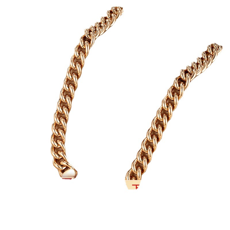 Xuping Jewelry European and American Cross-border Men's Necklace New Trendy Instagram Niche Design Simple Hip Hop Necklace - Image 2