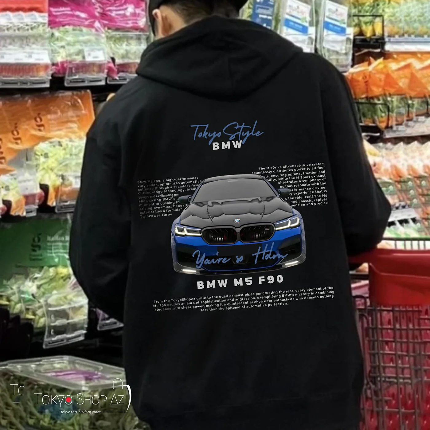 StreetcarHoodiePrintsMen Car Print Trendy Hoodie Loose Casual Versatile Hoodie - Image 47