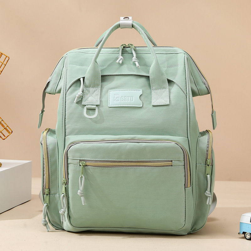 Mommy bag new style multi-pocket large size mother and baby bag outdoor travel multi-function splash-proof lightweight mommy bag - Image 6