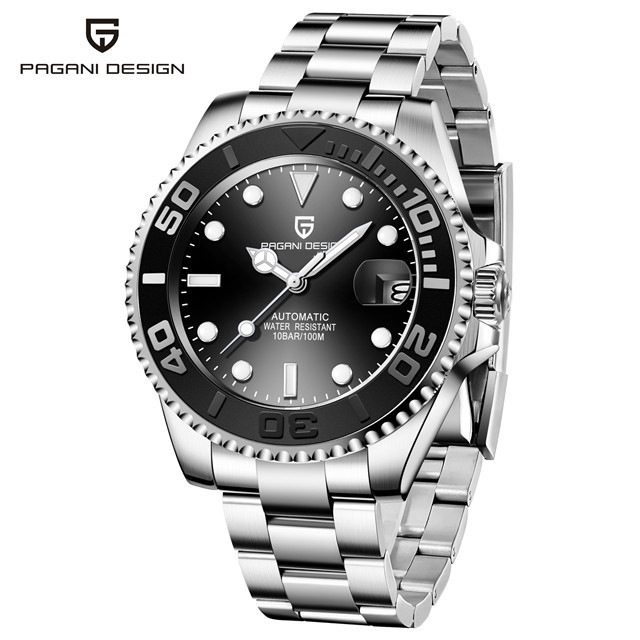 PAGANI DESIGN Bojiani fully automatic mechanical men's watch luminous waterproof men's fashion watch 1651 - Image 17