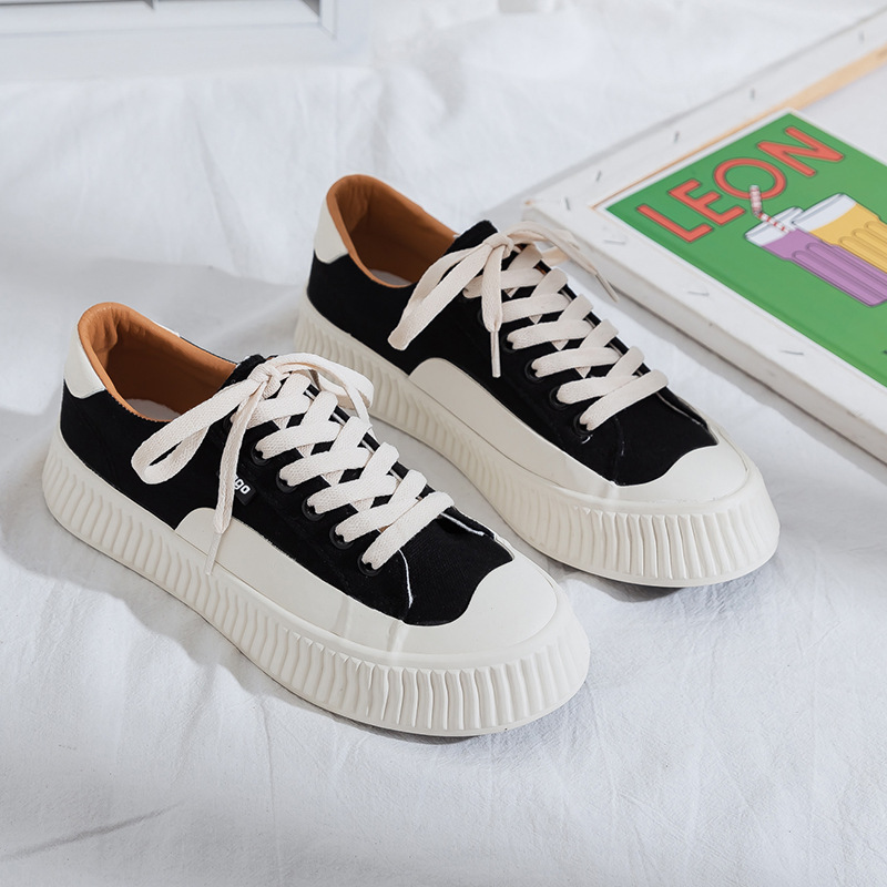 FCS new shoes ins trendy all-match casual Korean street style Wuzhou low-top canvas shoes women's summer F6065 - Image 6