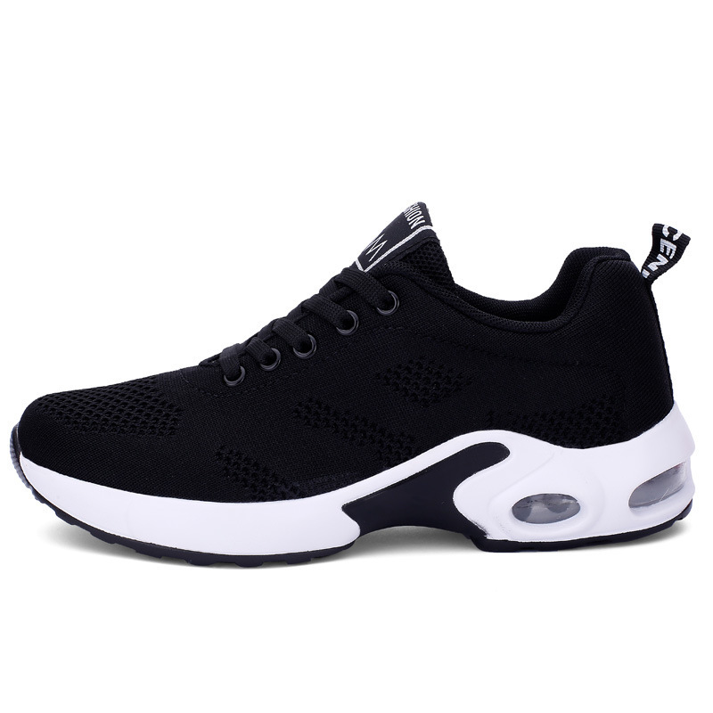 2024 new air cushion shoes casual running shoes flying woven sports shoes Korean version student mesh women's shoes 1727 cross-border - Image 12
