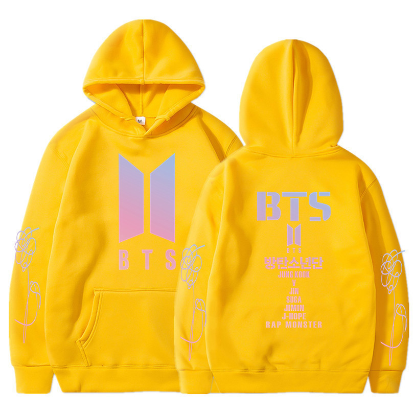 Amazon cross-border new European and American trendy brand peripheral youth group printed hooded velvet sweatshirts for men and women sports sweatshirts - Image 15