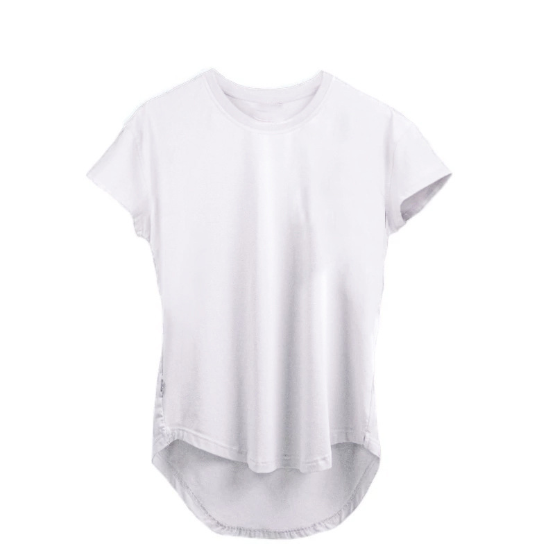 2021 Muscle Brothers new moisture wicking light board cross-border T-shirt short-sleeved pure cotton stretch sports and leisure top - Image 2