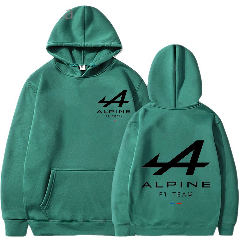 European and American street casual hip-hop letter double-sided printed sweatshirt autumn and winter unisex long-sleeved versatile hoodie - Image 5