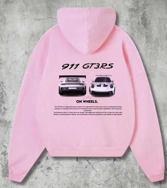 StreetcarHoodiePrintsMen Car Print Trendy Hoodie Loose Casual Versatile Hoodie - Image 23