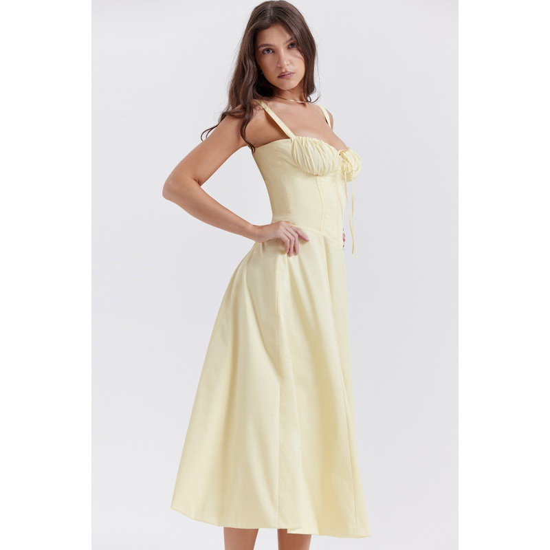 Women's Solid-Color Suspender Dress - Image 6