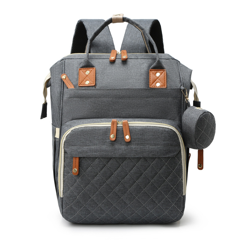 Large-capacity diaper bag, multi-functional portable baby storage backpack, multi-compartment maternity bag, new autumn style. - Image 6