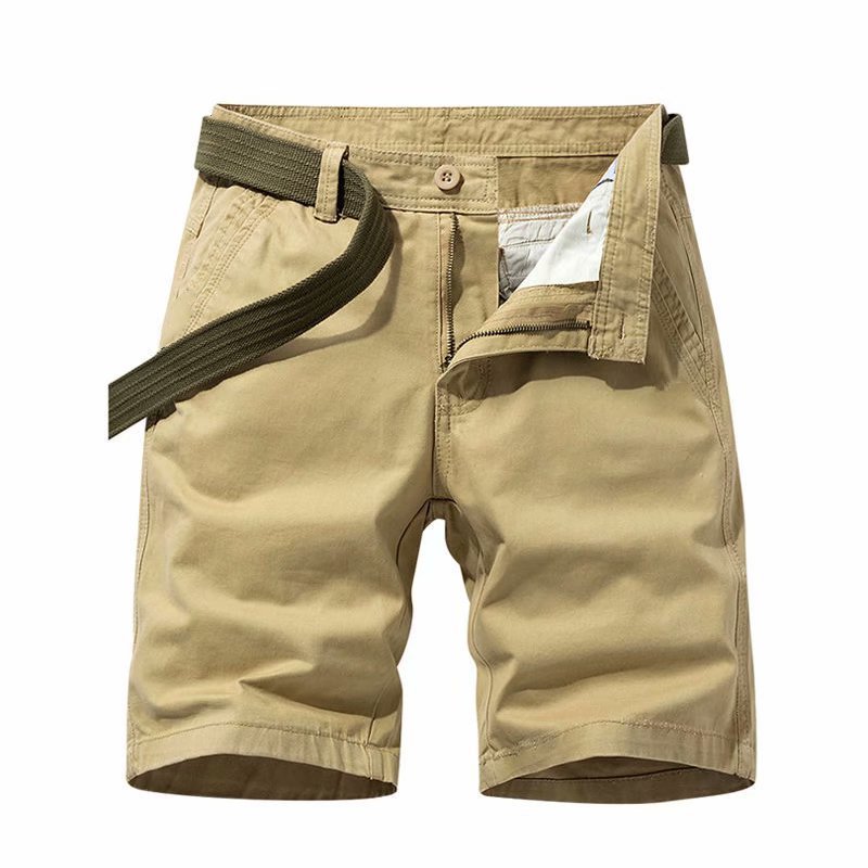 Wholesale summer trend men's five-point pants men's workwear casual shorts color washed beach pants 5 - Image 6