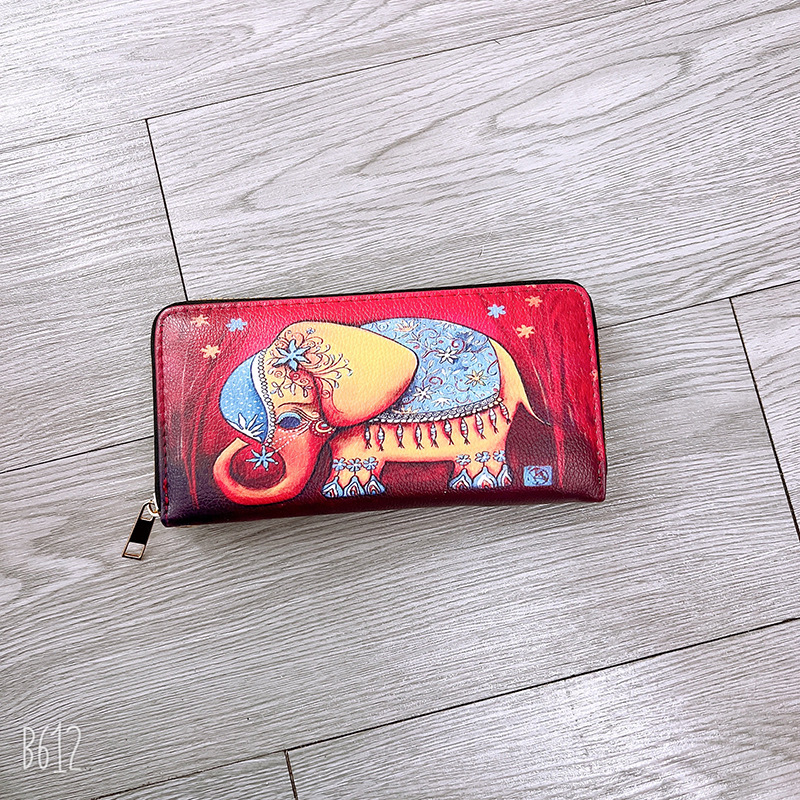 2025 New Style Ethnic Style Women's Wallet Retro Clutch Bag Exquisite Single-Latch Practical Handbag for Women - Image 6