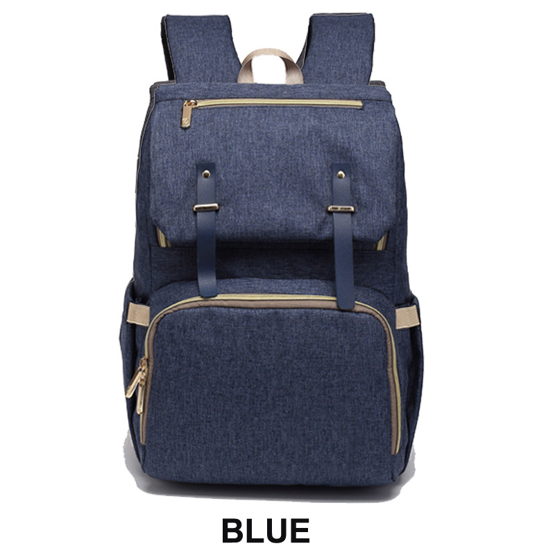Cross-border hot selling large capacity mommy bag multi-pocket backpack multi-function waterproof maternity mother and baby bag outing bag - Image 5