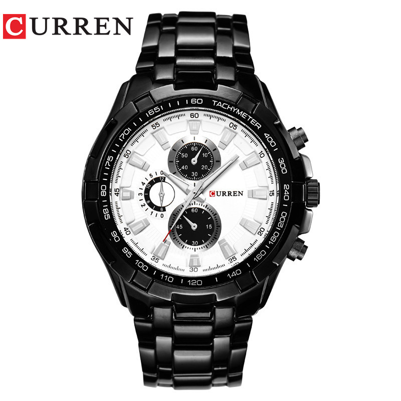CURREN/Karen 8023 Fashion Large Dial Casual Business Watch Men's Quartz Watch Waterproof Watch - Image 10