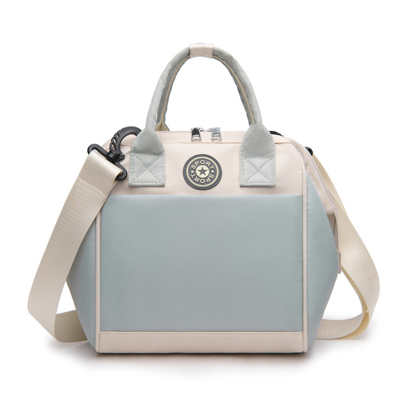 One-shoulder slanting cross small trendy mommy bag light shoulder handbag for going out spot age-reducing fashion mother and baby small bag - Image 4
