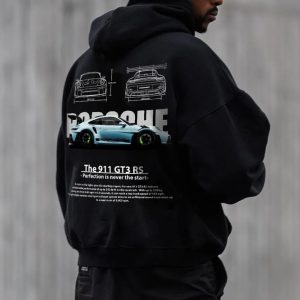 Cross-border new Gothic oversized hoodie long-sleeved Harajuku sweater men and women beautiful hip-hop retro friends winter
