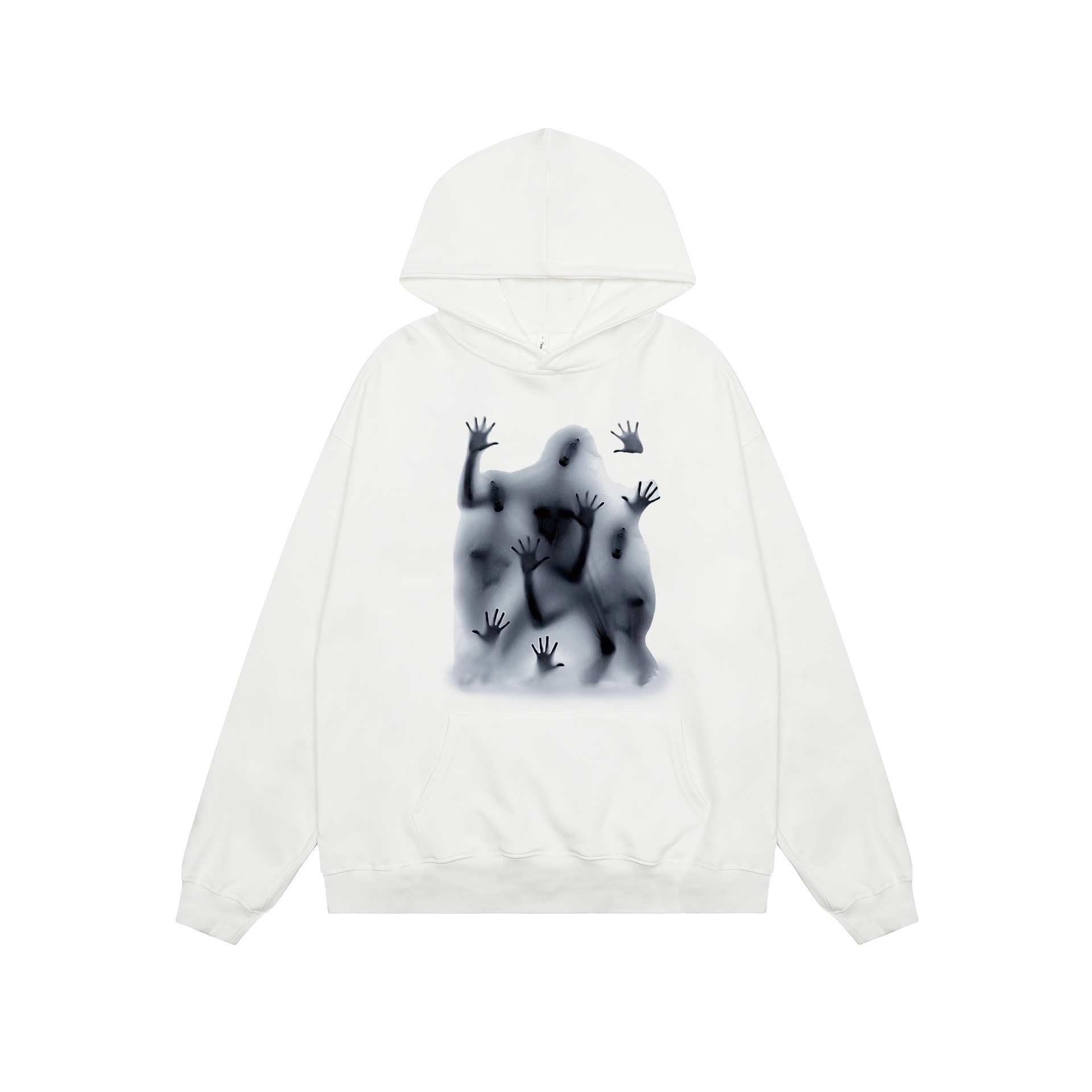 European and American street loose couple jacket men 2023 autumn cross-border foreign trade leisure trend ins hooded sweatshirt - Image 5